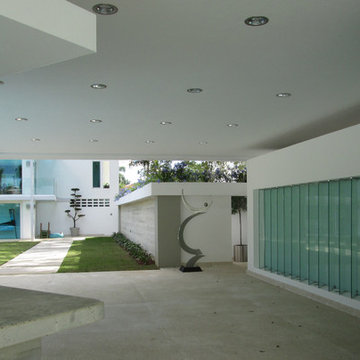 Bar and Covered Terrace Areas