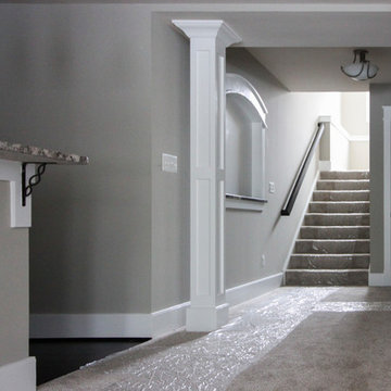 Project #47 | Modern Staircase with Reading Nook
