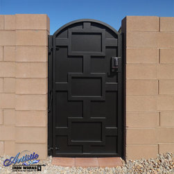 The Standard - Wrought Iron Gate - Home Fencing And Gates
