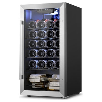 Yeego wine cooler refrigerator Freestanding 27 Bottles Buit-in Mini Fridge