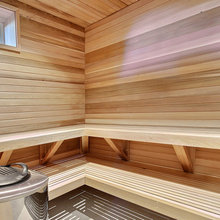 sauna room