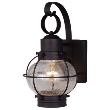 Chatham 6.5" Outdoor Wall Light Textured Black