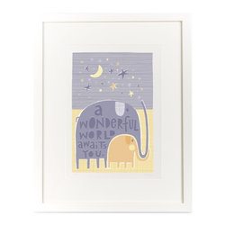 "A Wonderful World" Print - Prints And Posters