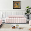 Melody Velvet Upholstered Sofa, Pink