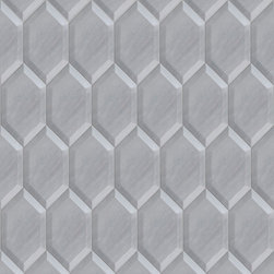 Prime Grey Hexagon Field Dimensional - Wall And Floor Tile