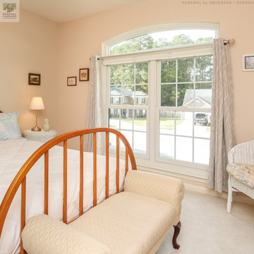 New Windows in Fantastic Bedroom - Renewal by Andersen Georgia