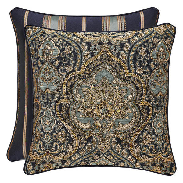 Five Queens Court Palmer 20'' Square Square Decorative Throw Pillow