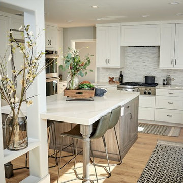 Encinitas Transitional Farmhouse Kitchen Remodel