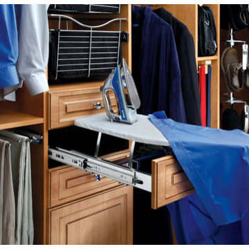 Ironing in the comfort of your spacious closet!