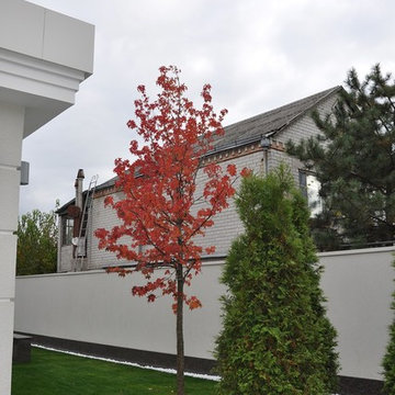 Private modern garden / Частный современный сад.