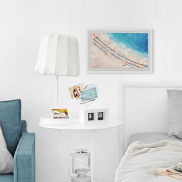 "Perfect Vacation" Framed Painting Print