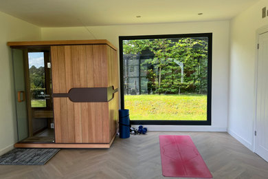Photo of a large modern office/studio/workshop in Hertfordshire.