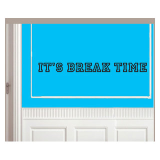 It's Break Time Vinyl Wall Decal billiardquotes02, 36 in ...