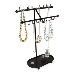Designers Impressions - Designers Impressions JR21 Free Standing Tree Jewelry Organizer - Jewelry Boxes And Organizers