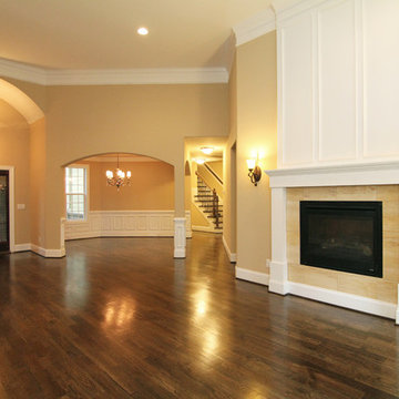 Open concept one story entrance