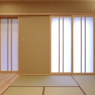 土間のある無垢仕上げの家