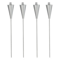 Blomus 65012 Orchos 4 Piece Miniature Torch Light - Products