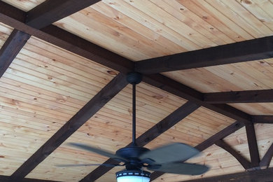 Patio Cover Remodel -Flat to Vaulted Ceiling