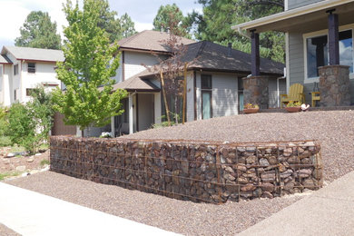 This is an example of a landscaping in Phoenix.