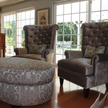 chair and ottoman