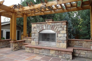 Inspiration for a timeless patio remodel in Denver