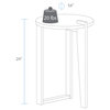 American Trails Sundial Contemporary Round End Table