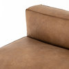 Nolita Natural Washed Leather Sectional Chaise RAF