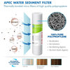 APEC 75 GPD UV Complete Replacement Filter Set for ROES-UV75 (Stage 1-6)