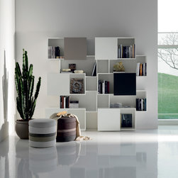 Piquant Bookcase by Cattelan Italia - Bookcases