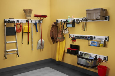 Garage - contemporary garage idea in Other
