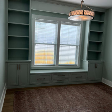 Custom Window Seat & Library Built-in , Jacksonville Beach