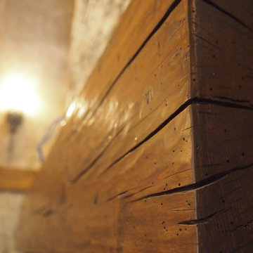Faux Alder Timber Trusses and beams
