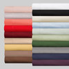 Tan Queen Cotton Blend 300 Thread Count Washable Duvet Cover Set