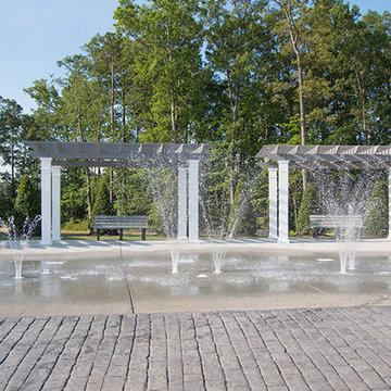 Short Pump Park Fiberglass Pergola Kits
