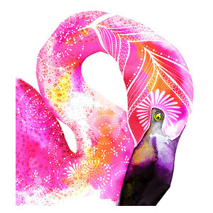 "Patsy" Printed Canvas by Sofie Rolfsdotter, 40x30 cm