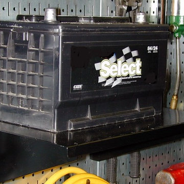 Heavy Duty Pegboard. Wall Control Industrial metal pegboard has no trouble suppo