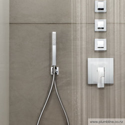 Mint Wall Mount Shower Kit - Shower Heads and Body Sprays