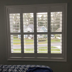 Solid vinly Plantation Shutters: PolyDesign - Interior Shutters