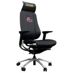 Dreamseat - Iowa Hawkeyes Patriotic Primary Mesh Gaming Chair 4-Way Adjustable Arms - Designed to provide maximum ergonomic comfort, the Phantom properly supports your weight while aiding with posture and supporting your lumbar region. The Phantoms mesh back and seat cradle your body while keeping you cool with added air flow and temperature regulation. Made to suit a wide variety of body types, workstation setups and tasks by adjusting to each individual user. The chair back moves and glides vertically with you throughout the day, keeping your spine in alignment and continuously supporting the lower back. The seat is adjustable forward or back to provide the perfect seat depth and distance from the backrest, and the added headrest supplies full height support and neck relief. The Phantom is truly the most cost effective ergonomic mesh style gaming chair on the market.