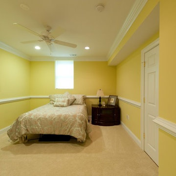 A Home in the Basement Adds Space for Family in Ashburn, Virginia