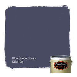 Dunn-Edwards Paint Blue Suede Shoes DEA190 - Paint