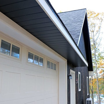 Rennie Lake Charred Wood Siding - New Build