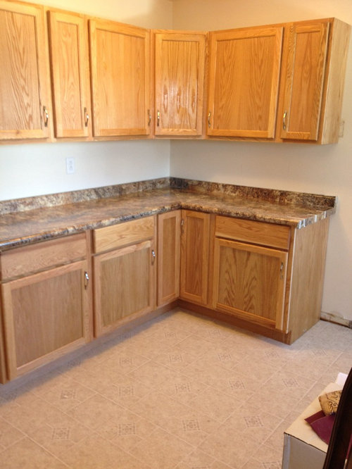 Two different countertops?