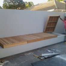 Outdoor furniture / and seat boxes