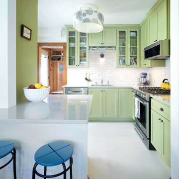 Project 3530-1 Highland Park Eclectic Kitchen