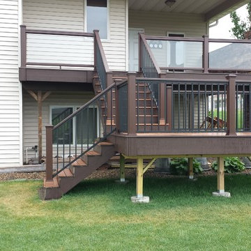Trex Transcend Glass Railing, Trex Reveal Railing