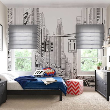 Little Boys Superhero Room