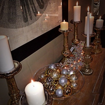 Rustic Glamour Holiday Room Design!