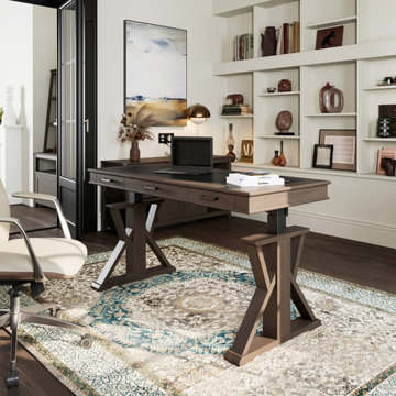 Creating a Vintage Vibe Home Office