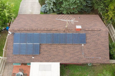 Grand Island Roof Replacement with Solar Installation